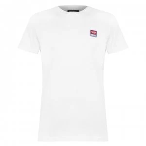Image of Diesel Chest Logo T Shirt - White 100