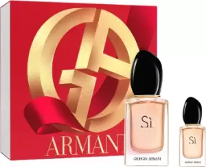 Image of Giorgio Armani Si Eau de Parfum For Her 30ml & 7ml Gift Set