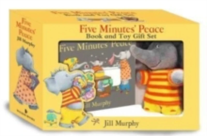 Image of Jill Murphy Five Minutes' Peace Book and Toy Gift Set Book Multi unisex
