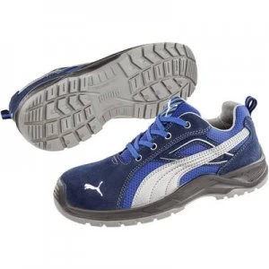 Image of PUMA Safety Omni Blue Low SRC 643610-45 Protective footwear S1P Size: 45 Blue, Silver 1 Pair