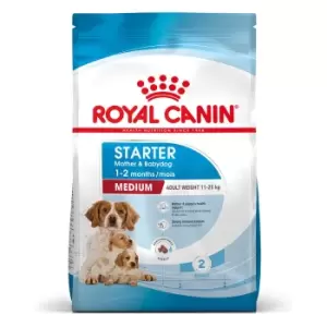 Image of Royal Canin Medium Starter Mother and Babydog Adult and Puppy Dog Food Dry 15kg