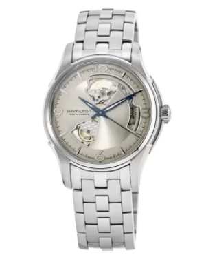Image of Hamilton Jazzmaster Open Heart Auto Mens Watch H32565121 H32565121