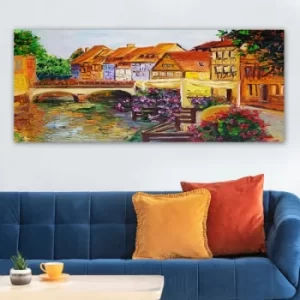 Image of YTY146945786_50120 Multicolor Decorative Canvas Painting