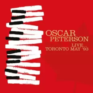Image of Live Toronto May 93 by Oscar Peterson CD Album