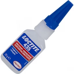 Image of Loctite 871787 435 Clear Toughened Instant Adhesive 20g