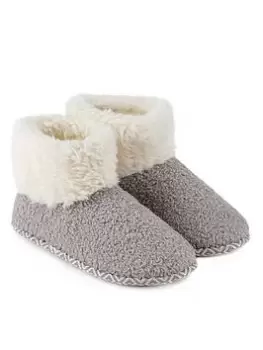 Image of Totes Memory Foam Bobble Boot - Grey