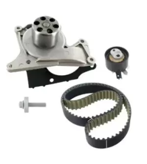 Image of SKF Water Pump + Timing Belt Kit VKMC 06136 MERCEDES-BENZ,RENAULT,NISSAN,A-Klasse (W176),B-Klasse (W246, W242),CLA Coupe (C117)