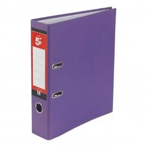 Image of Office A4 Lever Arch File 70mm Purple Pack of 10 939907