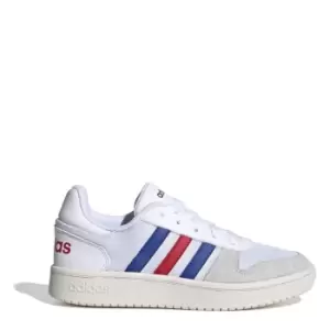 Image of adidas Hoops 2.0 Shoes Kids - White