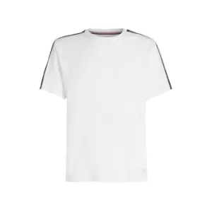 Image of Tommy Hilfiger Short Sleeve T Logo - White