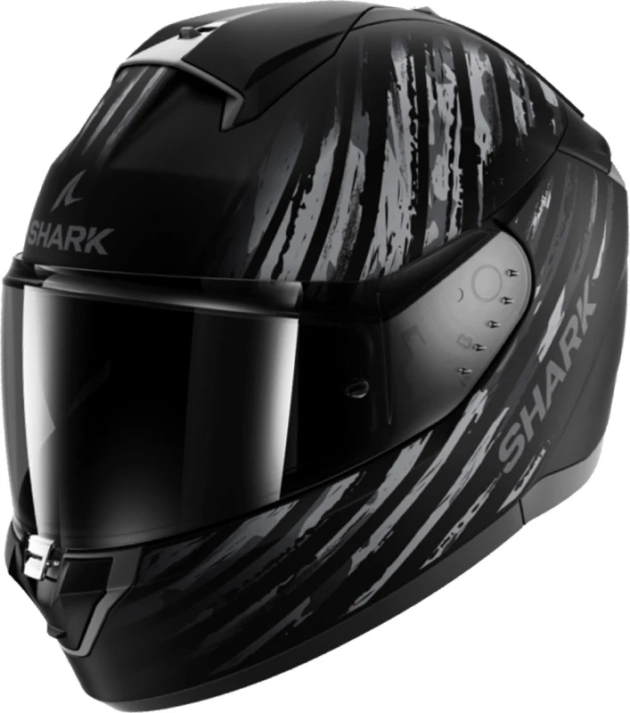Image of Shark Ridill 2 Assya Mat Black Anthracite Anthracite KAA Full Face Helmet Size XL