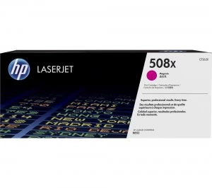 Image of HP 508X Magenta Laser Toner Ink Cartridge