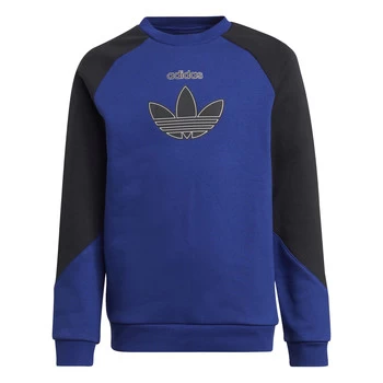 Image of adidas ROUGED boys's Childrens sweatshirt in Multicolour / 5 years,11 / 12 years,13 / 14 years,5 / 6 years,6 / 7 years,7 / 8 years,9 / 10 years,8 / 9