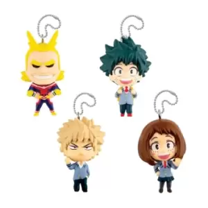 Image of My Hero Academia Danglers Series 1 Keychains 3cm Mystery Capsule Display (12)