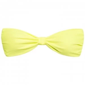 Image of Jack Wills Harptree Bandeau Bikini Top - Yellow