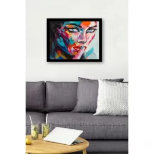 Image of SC1044 Multicolor Decorative Framed MDF Painting