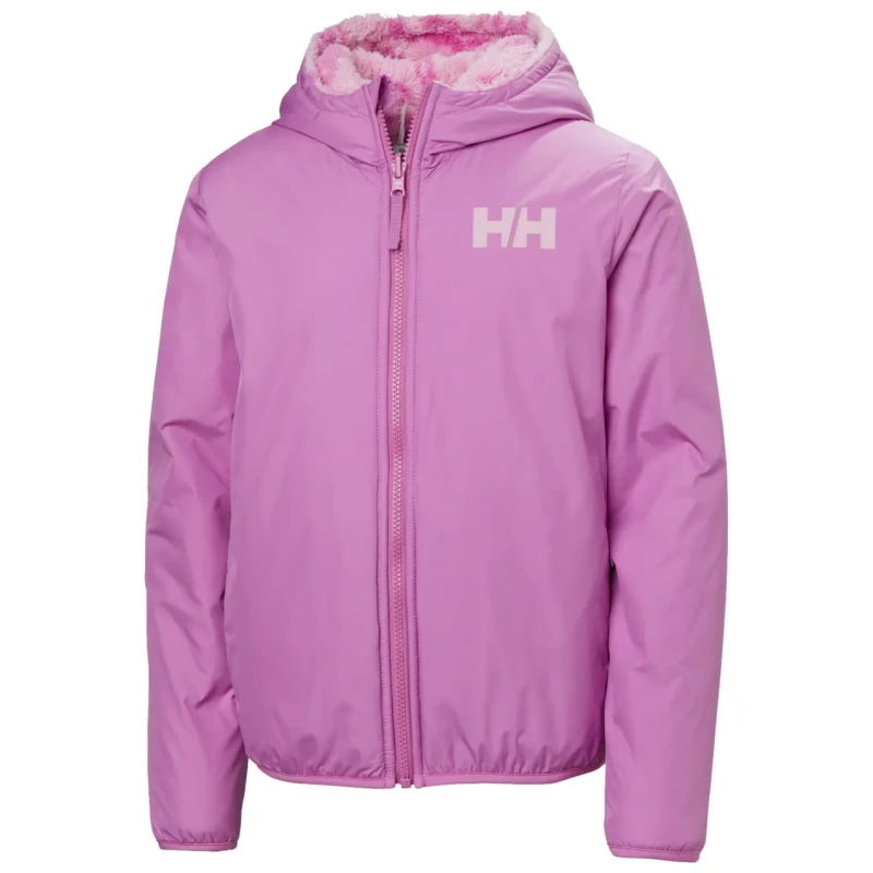 Image of Helly Hansen Reversible hooded fleece for kids Helly Hansen Champ Rose Unisex 14 ans