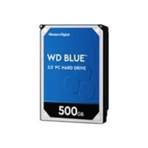 Image of Western Digital 500GB WD Blue Desktop SATA Hard Disk Drive WD5000AZLX