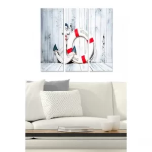 Image of MDF124433905 Multicolor Decorative MDF Painting (3 Pieces)