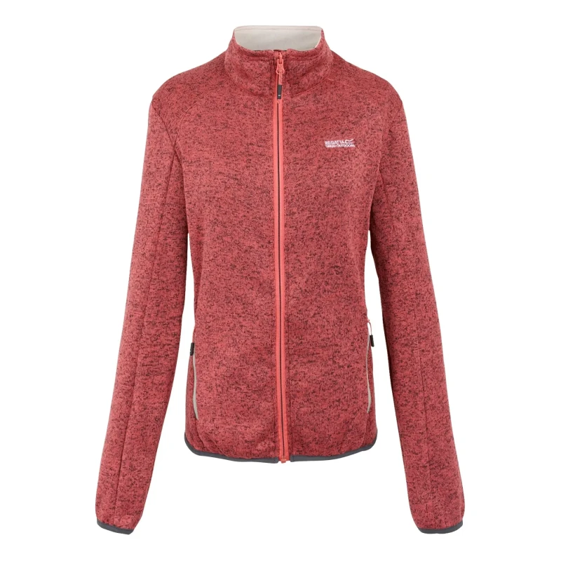 Image of Womens full-zip fleece Regatta Newhill II Rose Female 48