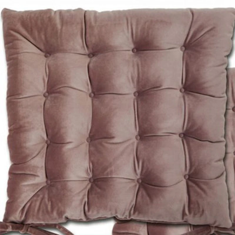 Image of Le Chateau Velvet Seat Pad Heather