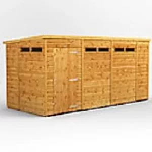 Image of Power Garden Shed 146PPSS Golden Brown 14x6