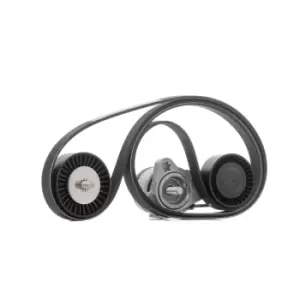 Image of SKF V-ribbed belt set VKMA 38214 Serpentine belt kit,Auxiliary belt kit BMW,3 Touring (E91),3 Limousine (E90),5 Limousine (E60),5 Touring (E61)