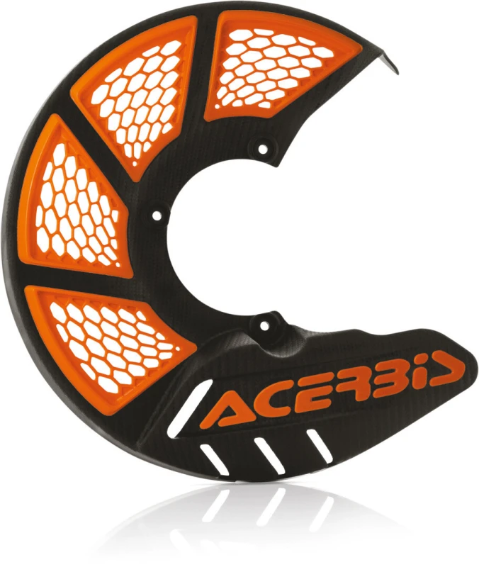Image of Acerbis X-Brake 2.0 245mm Front Disc Cover, black-orange for Men