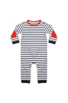 Image of Long Sleeve Striped Bodysuit