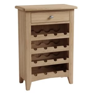 Image of Golston Light Oak Wine Cabinet