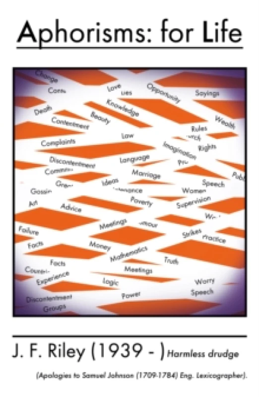 Image of Aphorisms: for Life Paperback / softback