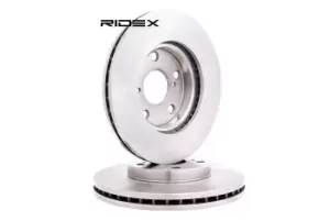 Image of RIDEX Brake disc TOYOTA 82B0365 4351202180,4351212690 Brake rotor,Brake discs,Brake rotors
