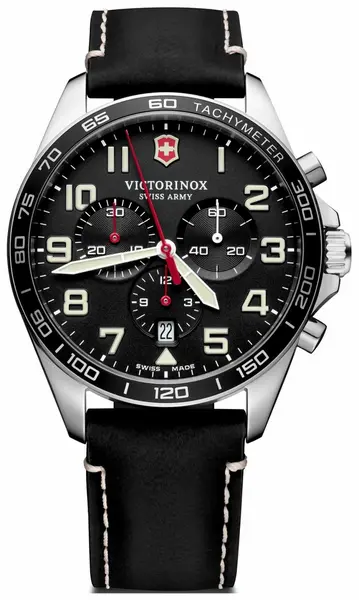 Image of Victorinox 241852 Mens Fieldforce Chronograph Black Watch
