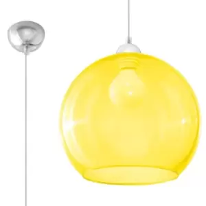 Image of Sollux Pendant Lamp Ball Yellow