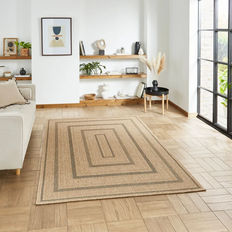 Image of Lattice Flat Weave Indoor/Outdoor Rug