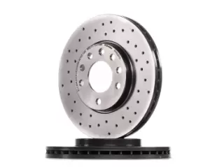 Image of BREMBO Brake disc OPEL,CHEVROLET,VAUXHALL 09.7629.1X 569060,569066,9117678 Brake rotor,Brake discs,Brake rotors 95526655,90539466,9117678,93197592