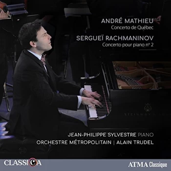 Image of Jean-Philippe Sylvestre - Mathieu: Concertos for Piano and Concerto CD