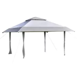Image of Alfresco 4 x 4m Pop Up Gazebo, Grey