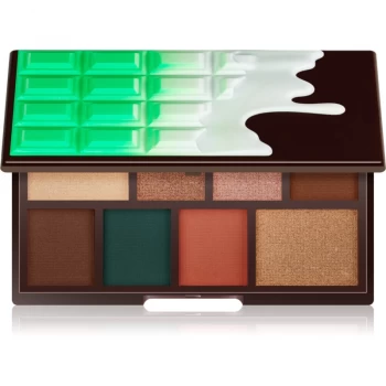 Image of I Heart Revolution Mini Chocolate Eyeshadow Palette Shade Choc Mint 2 x 1,5g + 6 x 11.2 g