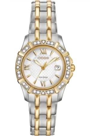 Image of Ladies Citizen Silhouette Diamond Eco-Drive Watch EW2364-50A