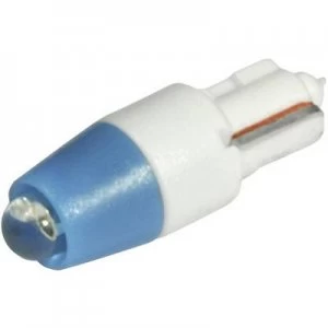 Image of LED bulb W2 x 4.6d Blue 12 Vdc 12 V AC 560 mcd CML