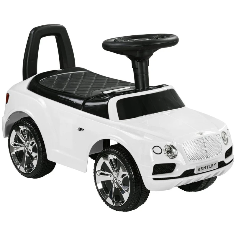 Image of AIYAPLAY Bentley Licensed Ride on Car - Foot to Floor w/ Music Horn - White - White TJ Hughes 5056725587413