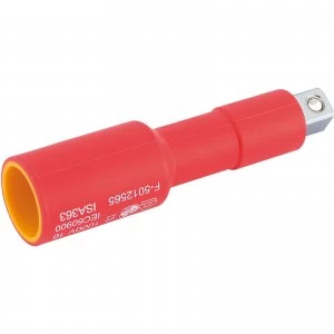 Image of Draper 3/8" Drive VDE Fully Insulated Socket Extension Bar 3/8" 75mm