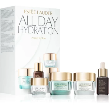 Image of Estee Lauder All Day Hydration Protect + Glow Set Gift Set (for Face and Eyes)