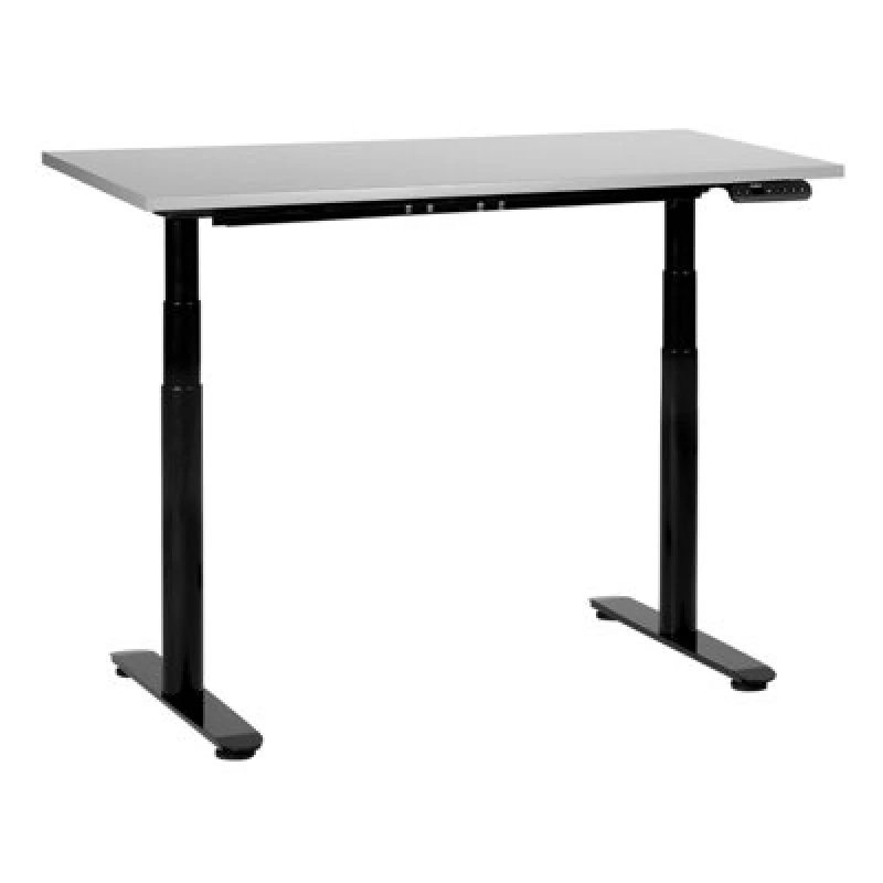 Image of Beliani Electric Adjustable Standing Desk Destinas Grey/ Black 120 Cm 72 Cm