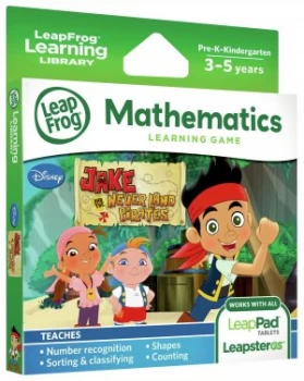 Image of LeapFrog Jake and the Never Land Pirates Learning Game.