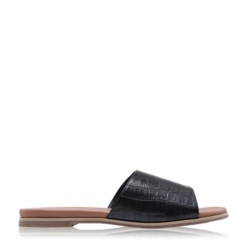 Image of Linea Slide Sandal - Black Croc