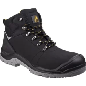 Image of Amblers Mens Safety As252 Lightweight Water Resistant Leather Safety Boots Black Size 6.5