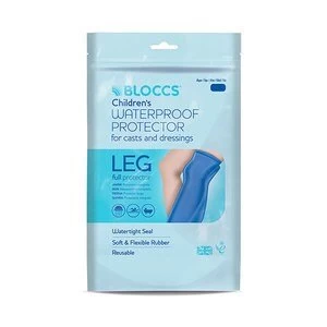 Image of Bloccs W/proof Cast Protector Medium Child Full Leg Age 4-9