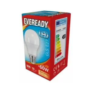 Image of LED GLS 9.6w 806lm Warm White 3000k E27 - S13624 - Eveready